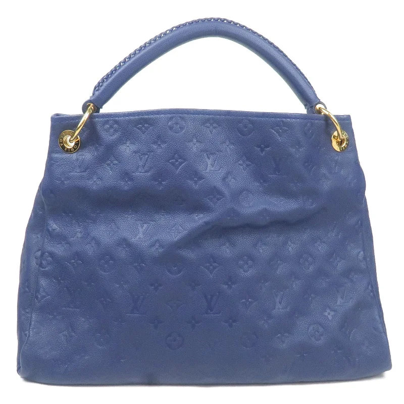 Louis Vuitton bags with a zippered interior pocket for better organizationLouis Vuitton Monogram Empreinte Artsy MM Shoulder Bag M40790