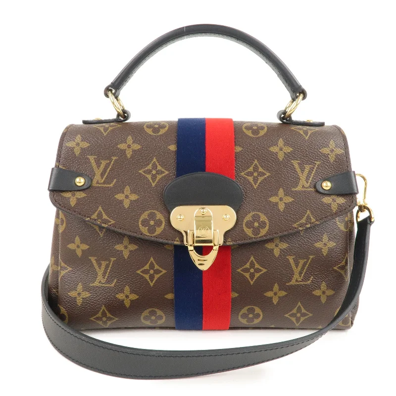 Ladies Louis Vuitton shoulder bags with a wide - width strap for comfortLouis Vuitton Monogram Georges BB 2WAY Bag Shoulder Bag M43867