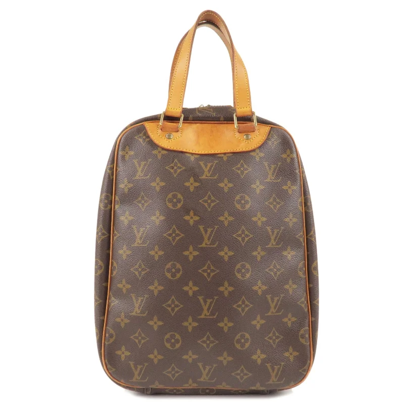 Louis Vuitton Alma bags with a leather - wrapped handle for a luxurious feelLouis Vuitton Monogram Excursion Shoes Case Hand Bag M41450