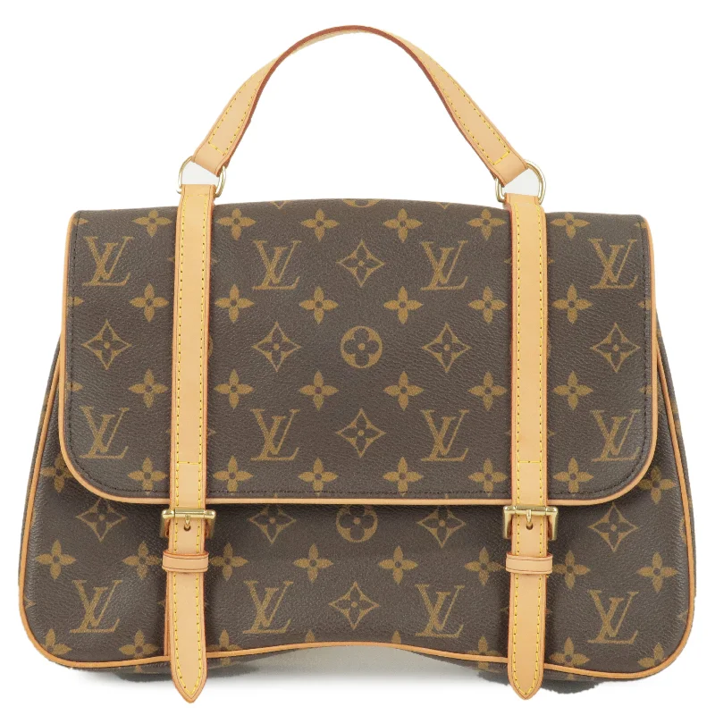 Louis Vuitton backpacks with a padded laptop compartment for travelLouis Vuitton Monogram Marelle Sac a Dos 3Way Hand Bag M51158