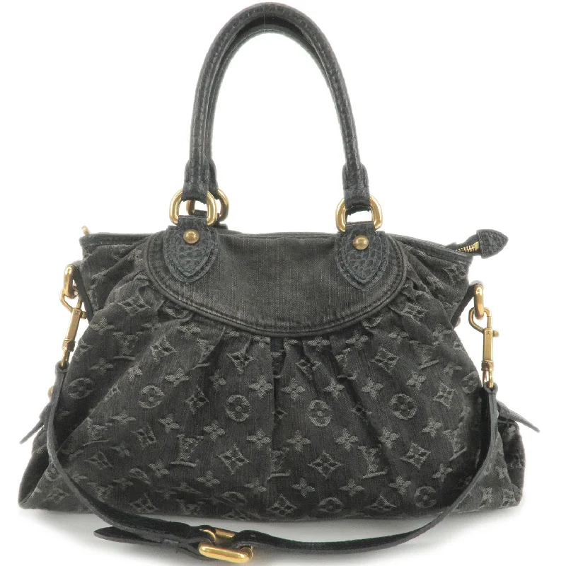 Louis Vuitton Twist bags with the iconic LV - turnlock closureLouis Vuitton Monogram Denim Neo Cabby MM Hand Bag M95351