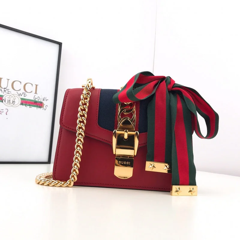 Women Gucci bags with a detachable mobile phone holderBC - GUCCI BAG - 2481