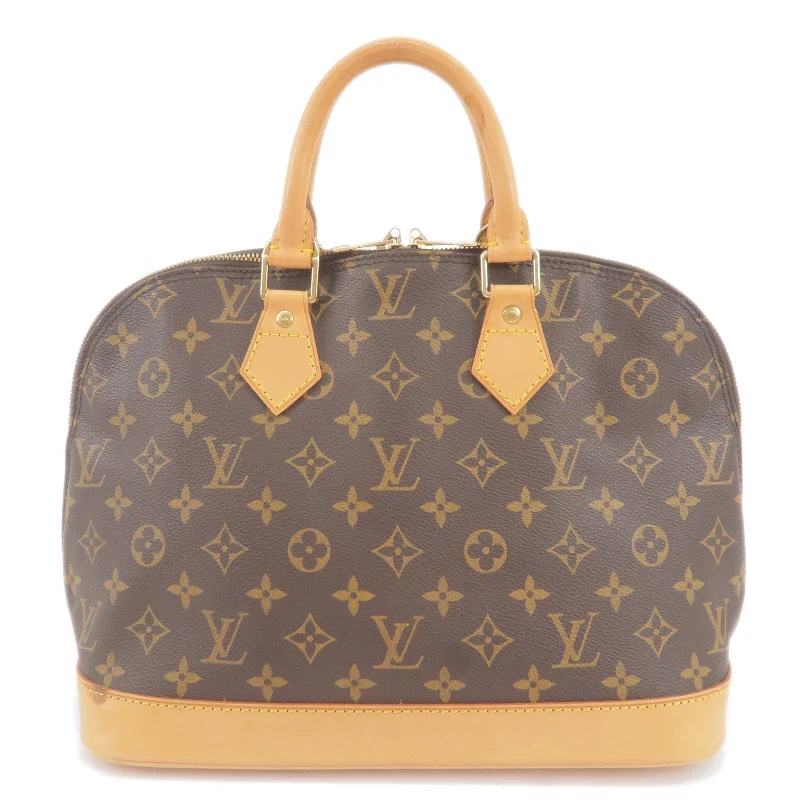 Louis Vuitton crossbody bags with a printed floral pattern for femininityLouis Vuitton Monogram Alma Hand Bag M51130