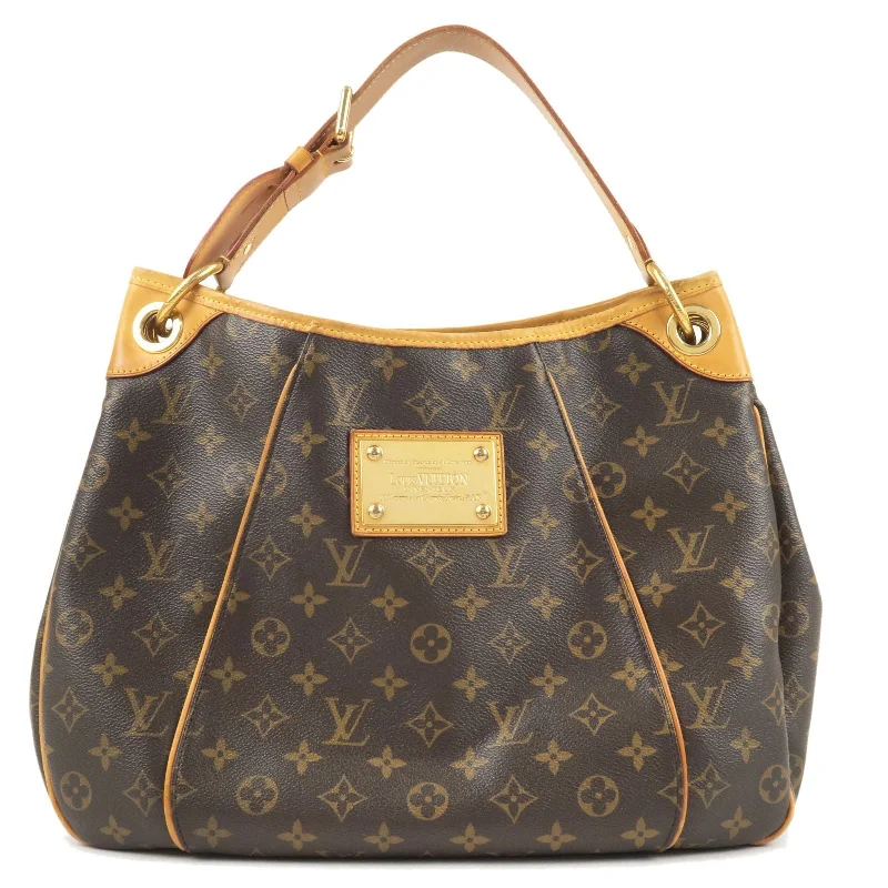 Louis Vuitton tote bags with a printed LV logo on the front for brand visibilityLouis Vuitton Monogram Galliera PM Shoulder Bag M56382