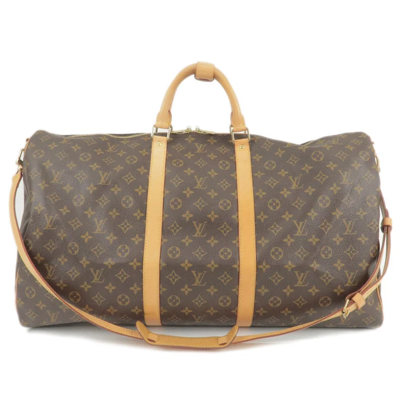 Louis Vuitton Twist bags with a snakeskin - effect panel for a bold lookLouis Vuitton Monogram Keep All Bandouliere 60 Bag M41412