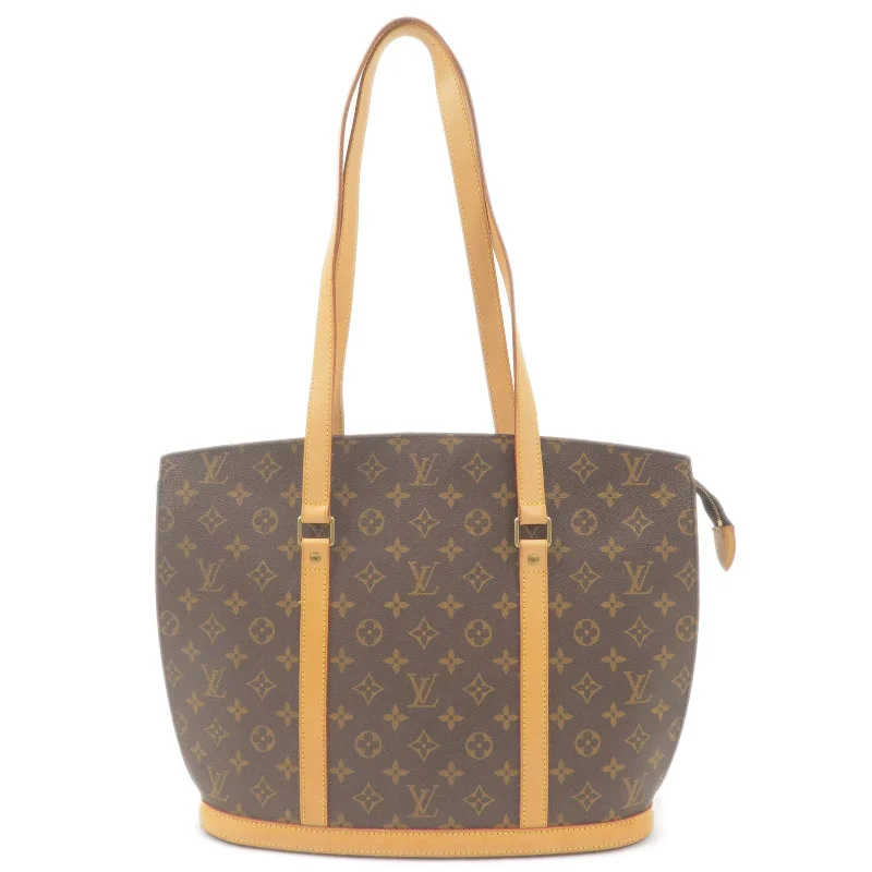 Ladies Louis Vuitton Capucines bags with a detachable shoulder strapLouis Vuitton Monogram Babylone Shoulder Bag Tote Bag M51102