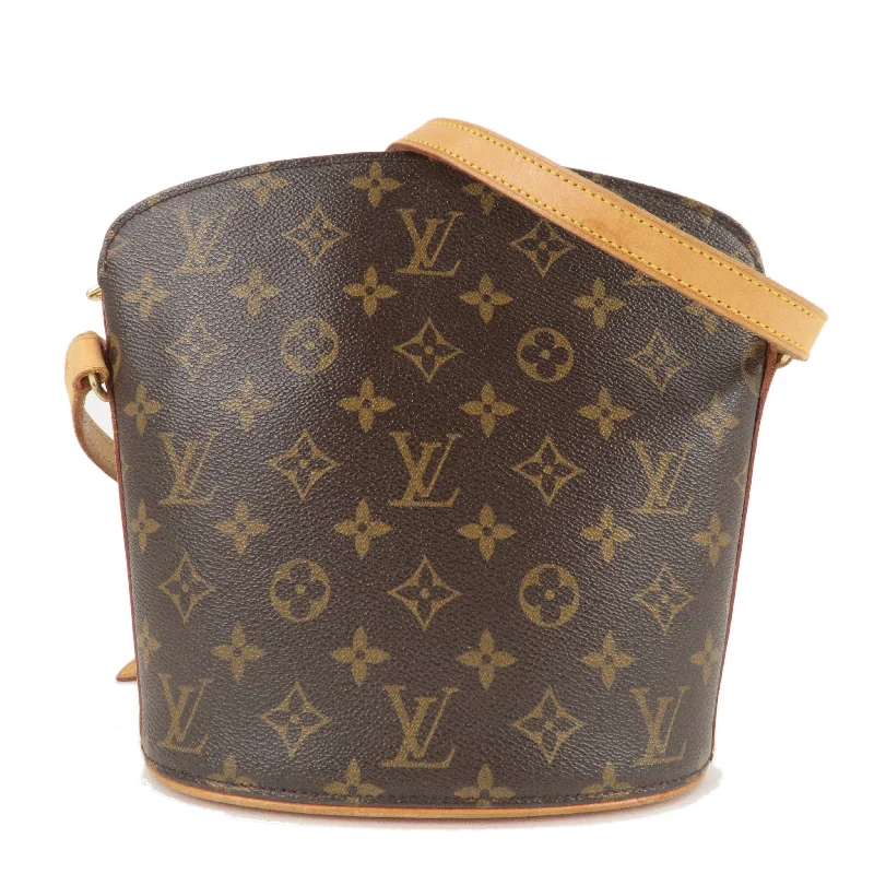 Small - sized Louis Vuitton Pochette Metis bags for a compact carryLouis Vuitton Monogram Drouot Cross Body Shoulder Bag M51290