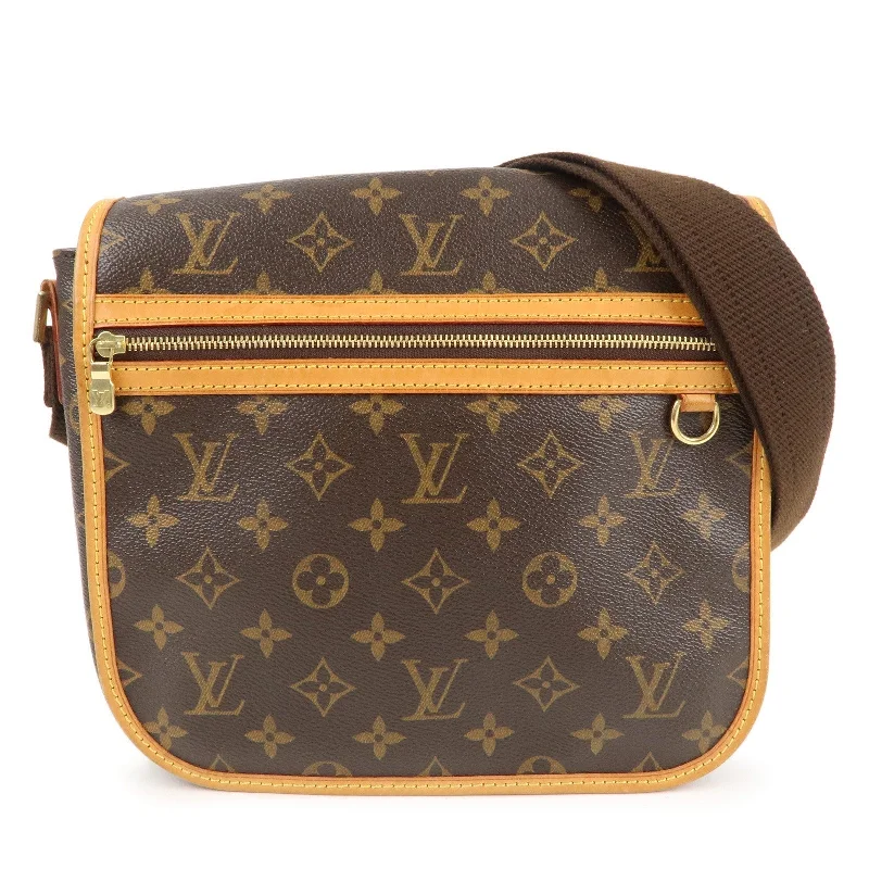 Louis Vuitton crossbody bags with a woven leather strap for textureLouis Vuitton Monogram Messenger Bosphore PM Shoulder Bag M40106