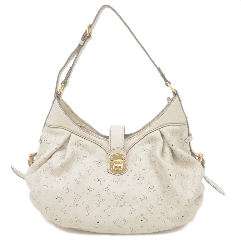 Louis Vuitton backpacks with a sleek, minimalist design for styleLouis Vuitton Monogram Mahina XS Shoulder Bag Gris Greige M95768