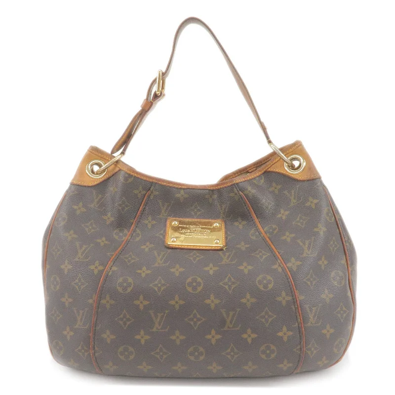 Louis Vuitton backpacks with a padded back panel for comfort during long - wearLouis Vuitton Monogram Galliera PM Shoulder Bag M56382