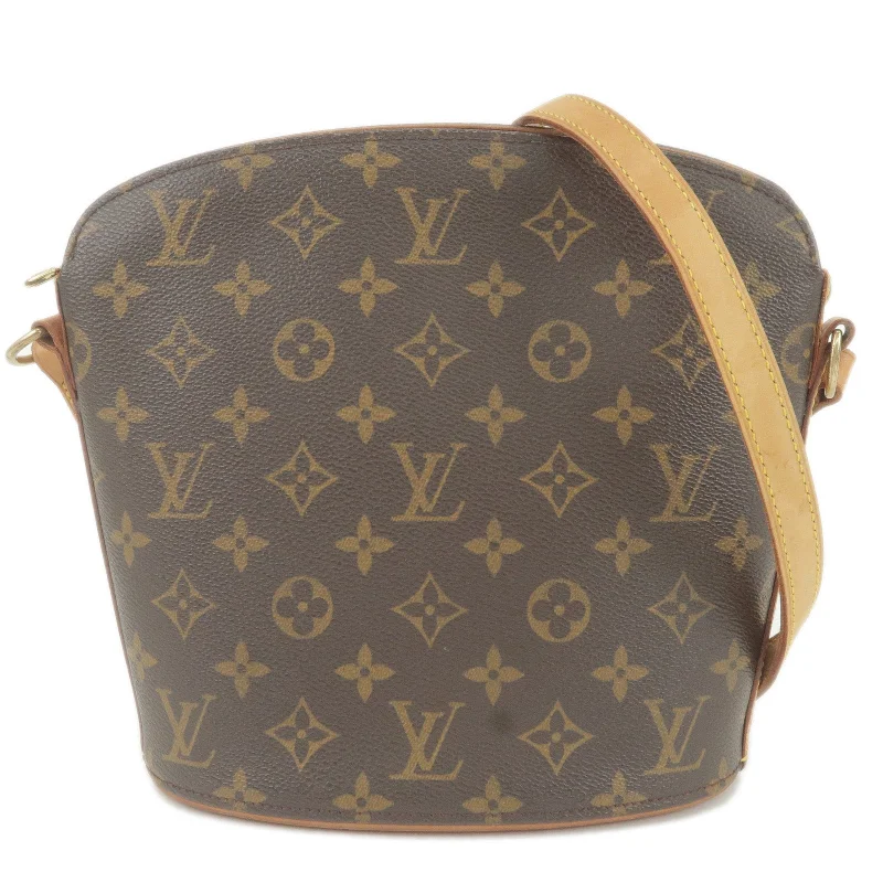 Louis Vuitton Twist bags with a snakeskin - effect panel for a bold lookLouis Vuitton Monogram Drouot Cross Body Shoulder Bag M51290