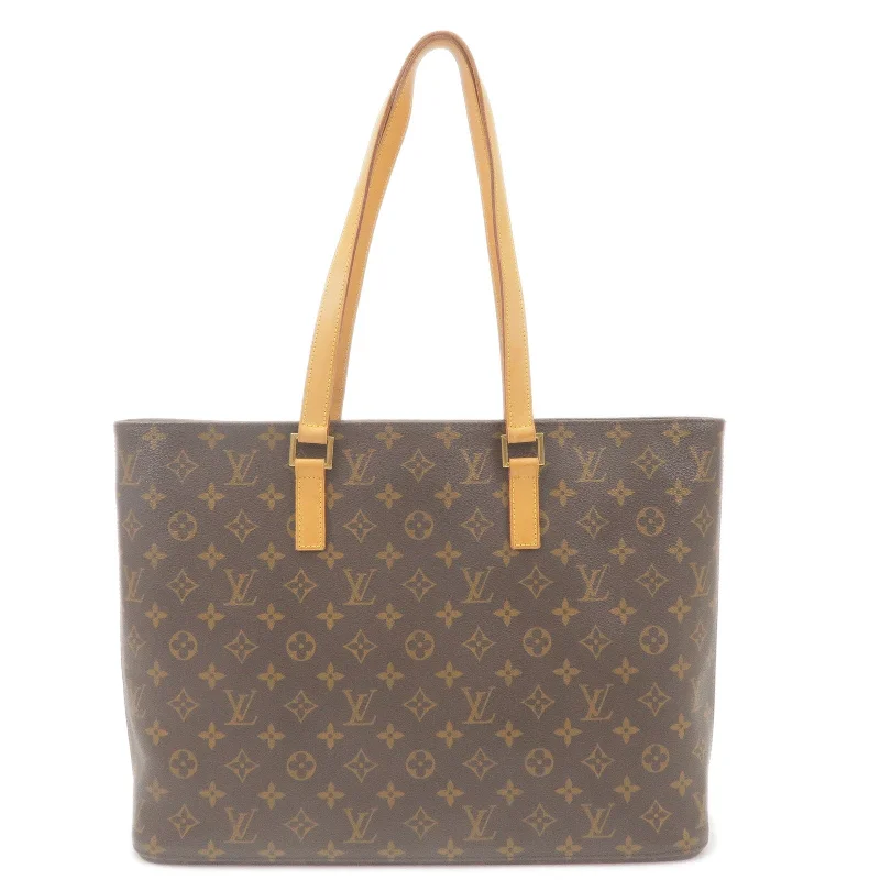 Louis Vuitton Alma bags with a detachable shoulder strap for versatilityLouis Vuitton Monogram Luco Tote Bag Shoulder Bag M51155