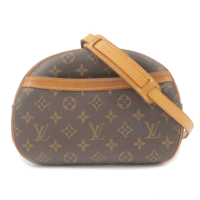 Louis Vuitton bags with a front - zip pocket for small items like keysLouis Vuitton Monogram Blois Cross Body Shoulder Bag M51221