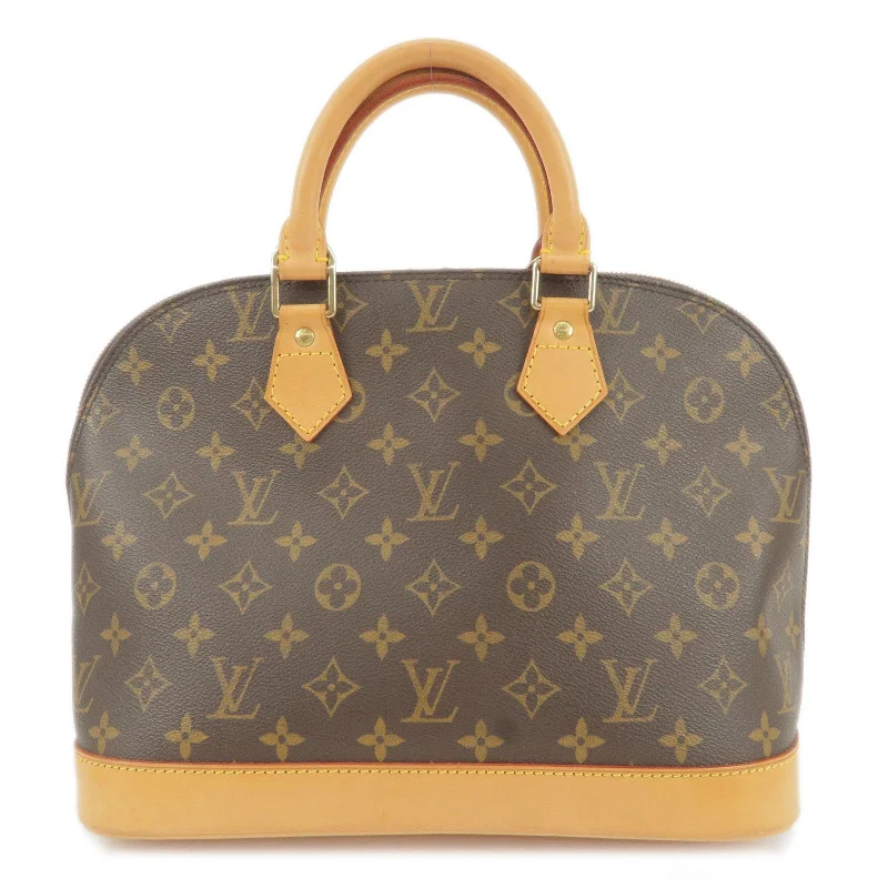 Ladies Louis Vuitton handbags with a detachable coin purse insideLouis Vuitton Monogram Alma Hand Bag M51130