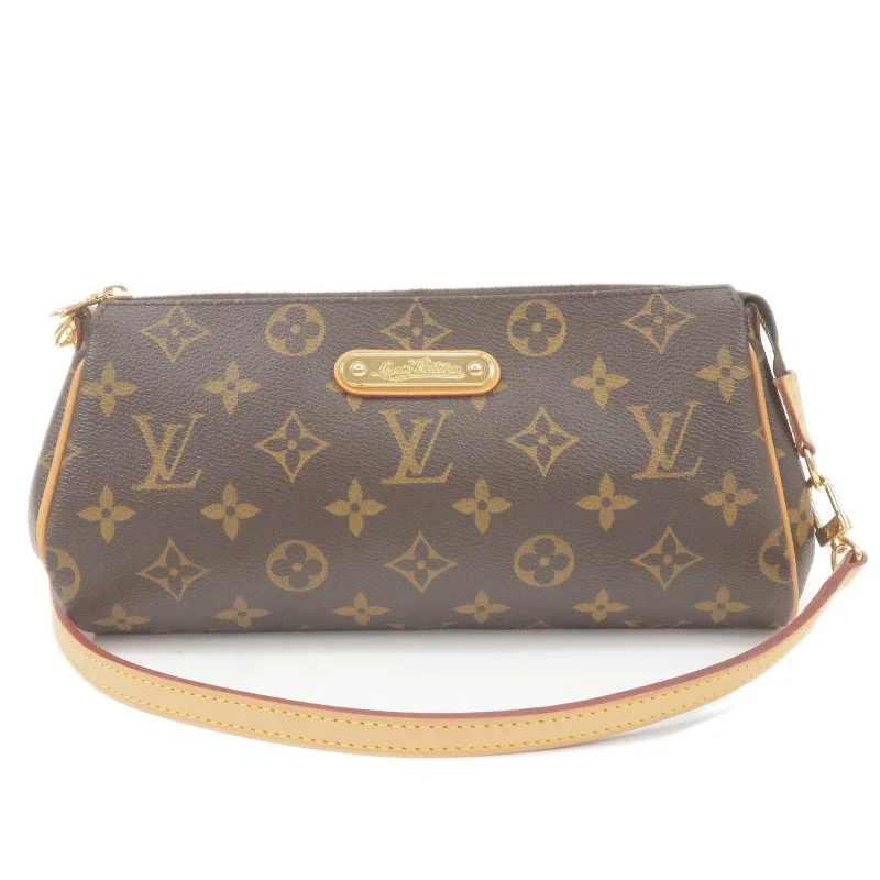 Louis Vuitton bags with a zip - around closure for enhanced securityLouis Vuitton Monogram Eva 2Way Bag Shoulder Bag M95567