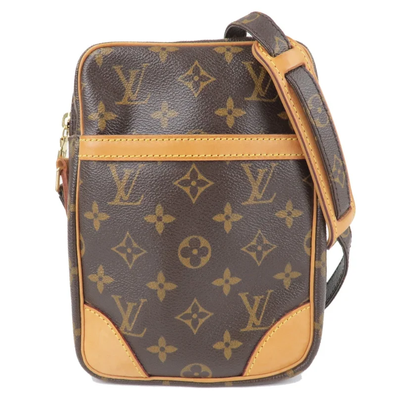 Louis Vuitton Twist bags with a crystal - embellished LV - turnlockLouis Vuitton Monogram Danube Shoulder Bag M45266