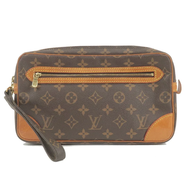 Louis Vuitton Capucines bags with smooth calfskin leather for luxuryLouis Vuitton Monogram Marly Dragonne GM Clutch Bag M51825