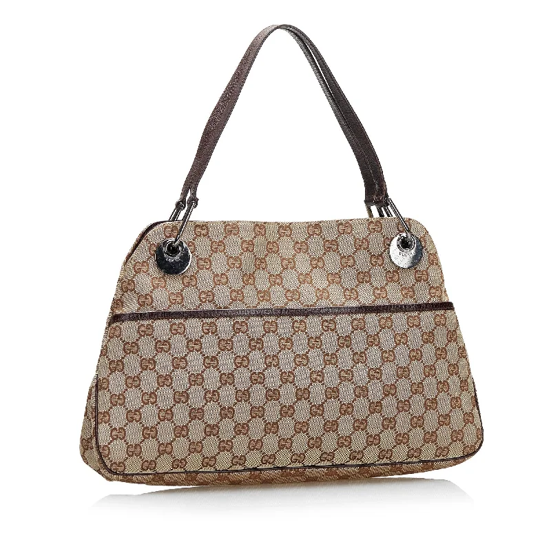 Ladies Gucci Dionysus bags with a detachable shoulder strapGucci GG Canvas Eclipse (SHG-A8lqxB)