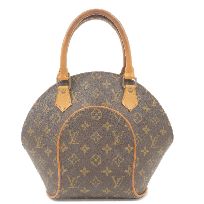 Ladies Louis Vuitton Petite Malle bags with a star - shaped charm for cutenessLouis Vuitton Monogram Ellipse PM Hand Bag M51127