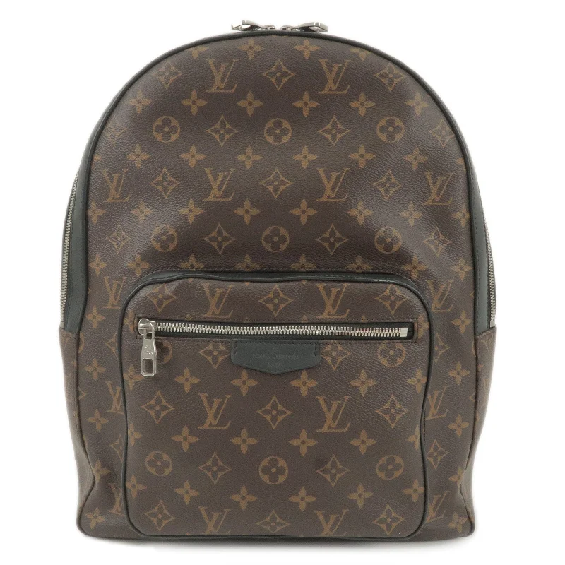 Louis Vuitton crossbody bags with adjustable shoulder straps for comfortLouis Vuitton Monogram Macassar Josh Back Pack M41530