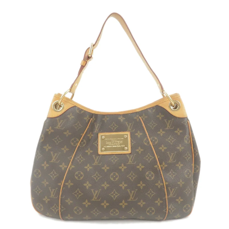 Louis Vuitton bags with a detachable mirror inside for on - the - go touch - upsLouis Vuitton Monogram Galliera PM Shoulder Bag M56382