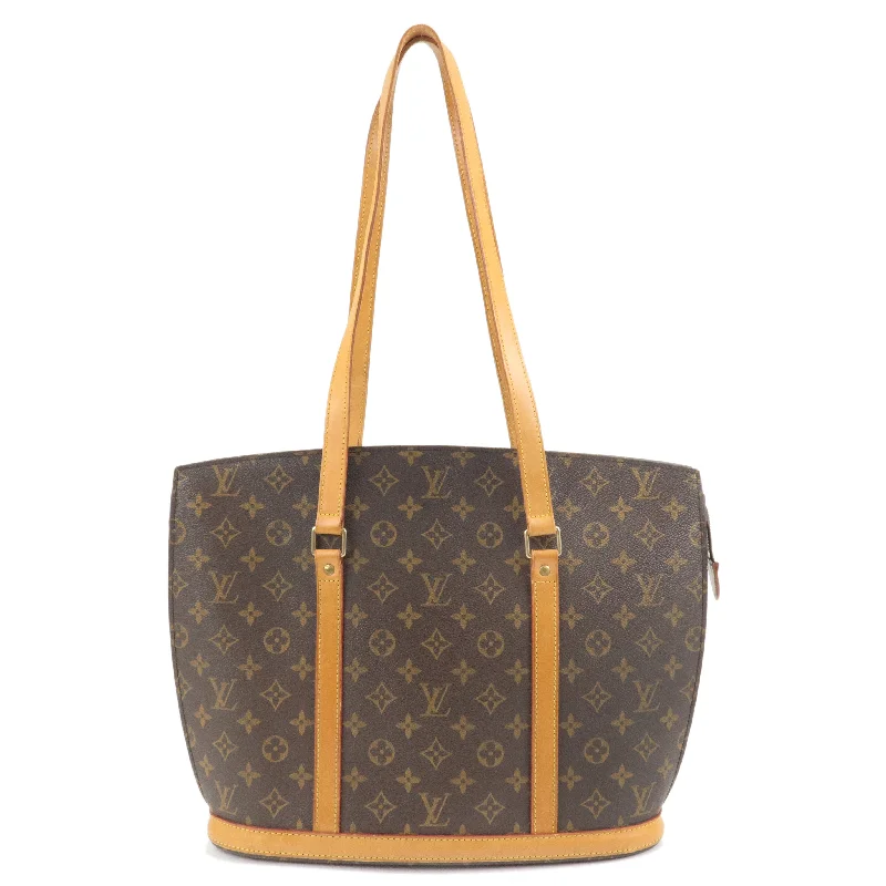 Louis Vuitton bags with a detachable mirror inside for on - the - go touch - upsLouis Vuitton Monogram Babylone Shoulder Bag Tote Bag M51102