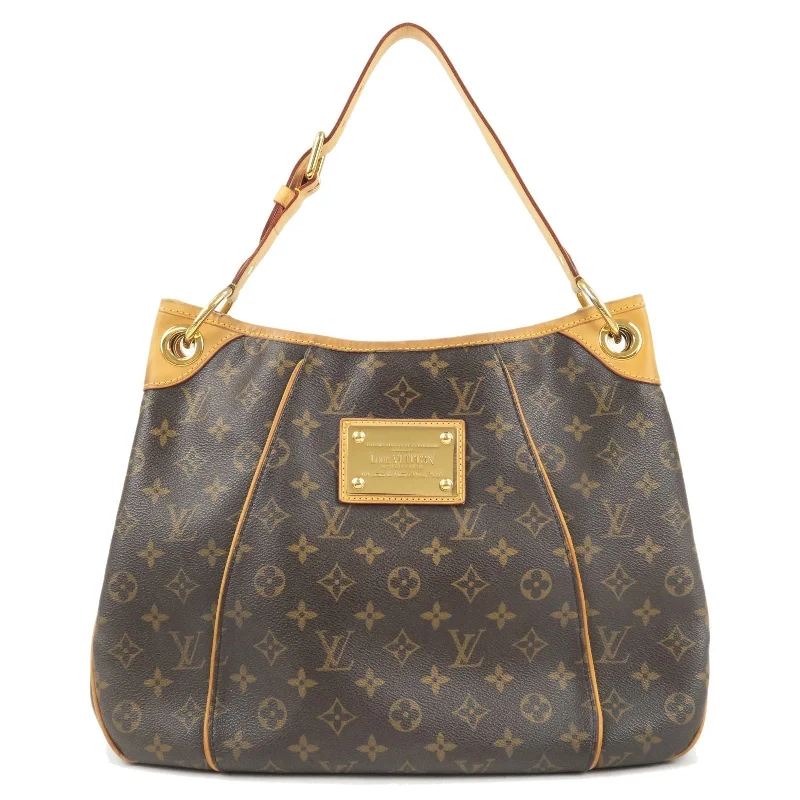 Ladies Louis Vuitton shoulder bags with a magnetic - closure flap for easeLouis Vuitton Monogram Galliera PM Shoulder Bag M56382