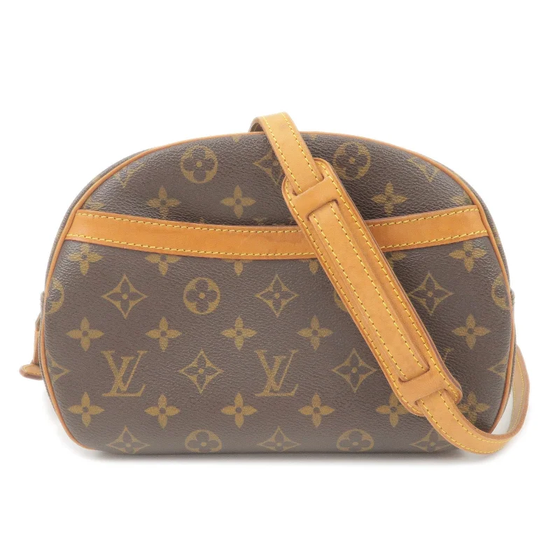 Louis Vuitton crossbody bags with a woven leather strap for textureLouis Vuitton Monogram Blois Cross Body Bag M51221