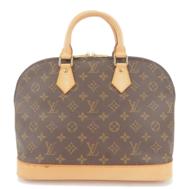 Louis Vuitton backpacks with a multi - pocket organization for functionalityLouis Vuitton Monogram Alma Hand Bag M51130