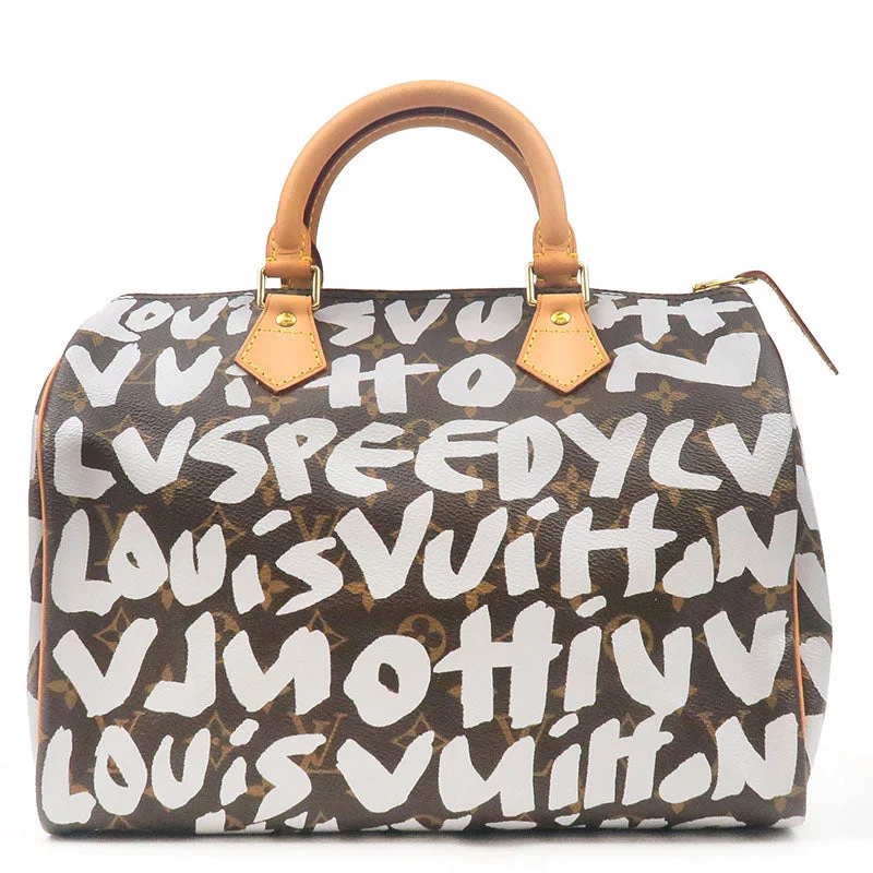 Ladies Louis Vuitton Capucines bags with gold - toned hardwareLouis Vuitton Monogram Graffiti Speedy 30 Boston Bag M92195