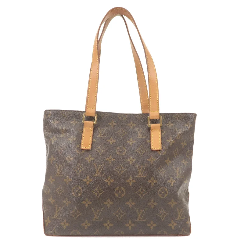 Louis Vuitton backpacks with a hidden back pocket for securityLouis Vuitton Monogram Cabas Piano Tote Bag Brown M51148