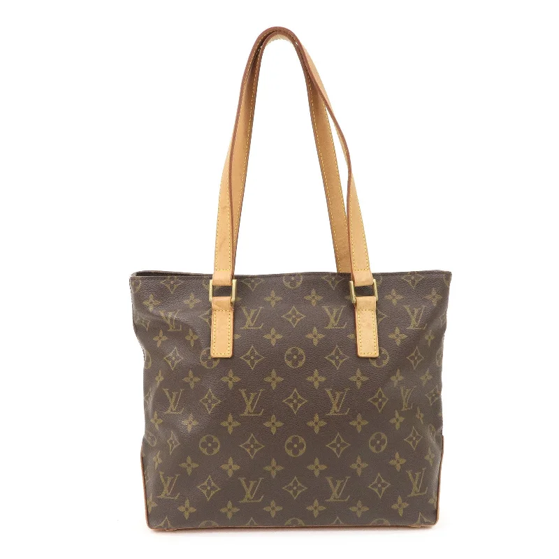 Louis Vuitton Twist bags with a snakeskin - effect panel for a bold lookLouis Vuitton Monogram Cabas Piano Tote Bag Brown M51148