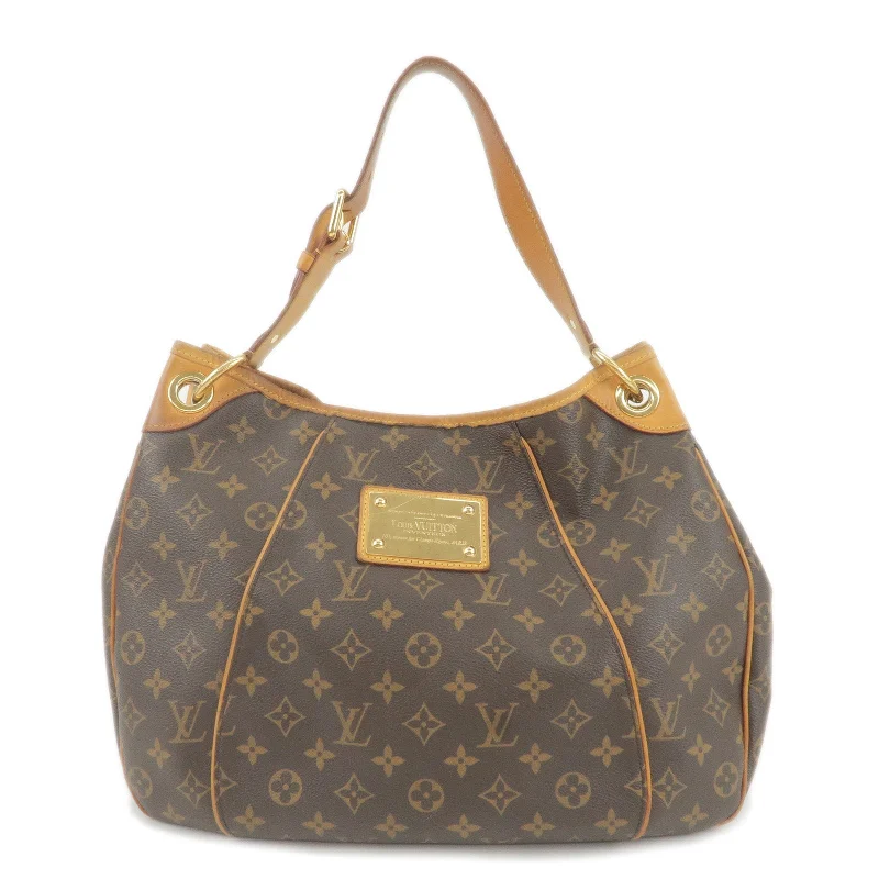 Louis Vuitton tote bags with a water - resistant coating for outdoor useLouis Vuitton Monogram Galliera PM Shoulder Bag M56382