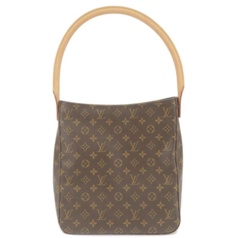 Louis Vuitton Alma bags with a detachable shoulder strap for versatilityLouis Vuitton Monogram Looping GM Shoulder Bag M51145