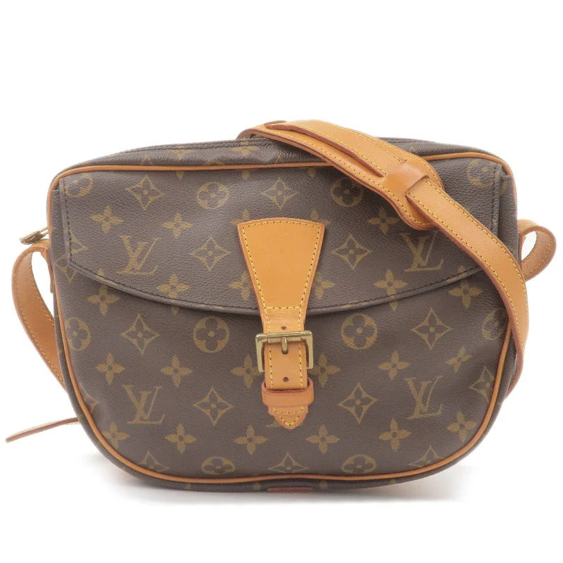 Louis Vuitton crossbody bags with a woven leather strap for textureLouis Vuitton Monogram Jeune Fille GM Shoulder Bag M51225