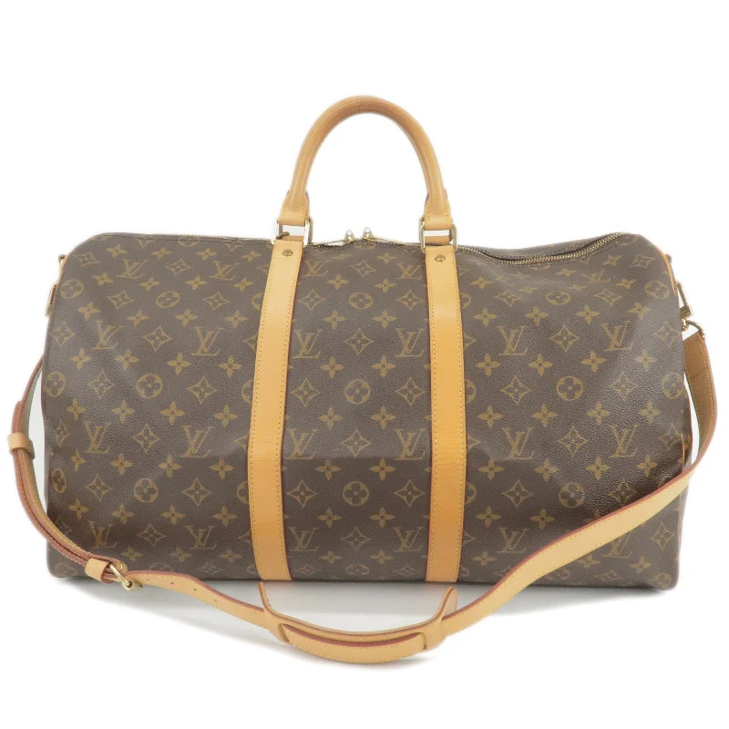 Louis Vuitton Twist bags with the iconic LV - turnlock closureLouis Vuitton Monogram Keep All Bandouliere 50 Bag N41416