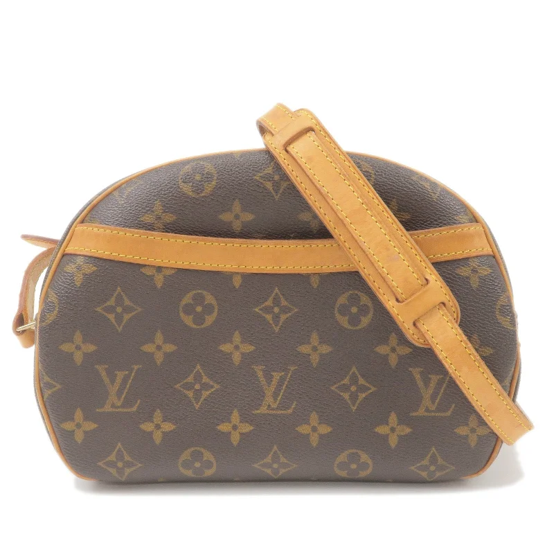 Ladies Louis Vuitton shoulder bags with a magnetic - closure flap for easeLouis Vuitton Monogram Blois Cross Body Bag M51221