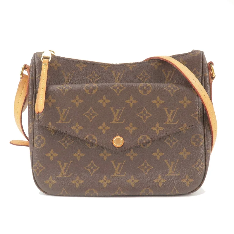 Louis Vuitton bags with a zip - around closure for enhanced securityLouis Vuitton Monogram Mabillon Shoulder Bag M41679