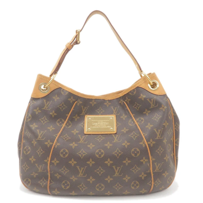 Medium - sized Louis Vuitton tote bags for work and shoppingLouis Vuitton Monogram Galliera PM Shoulder Bag M56382