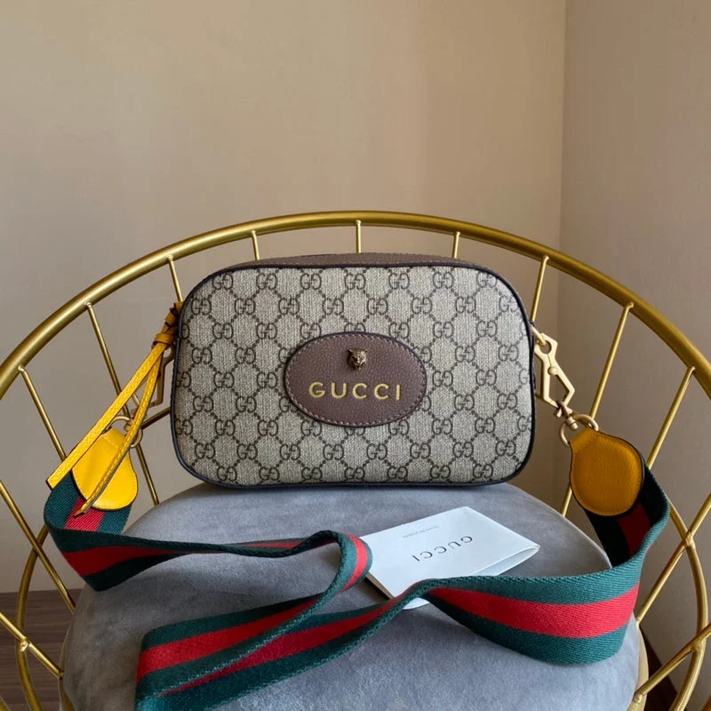 Women Gucci bags with a zip - around closure for securityWF - Gucci Bags - 12738