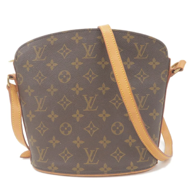 Louis Vuitton Capucines bags with smooth calfskin leather for luxuryLouis Vuitton Monogram Drouot Cross Body Shoulder Bag M51290