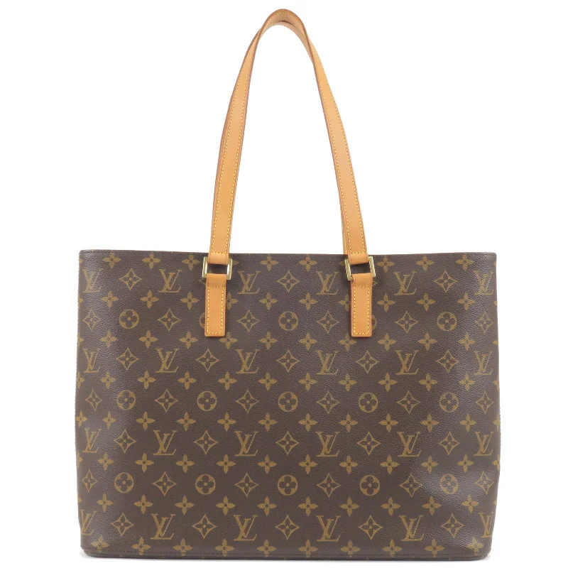 Louis Vuitton backpacks with a multi - pocket organization for functionalityLouis Vuitton Monogram Luco Tote Bag Hand Bag M51155