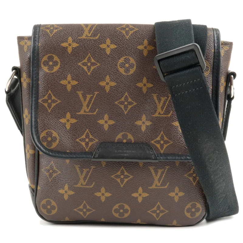 Louis Vuitton backpacks with a padded laptop compartment for travelLouis Vuitton Monogram Macassar Bass PM Shoulder Bag M56717