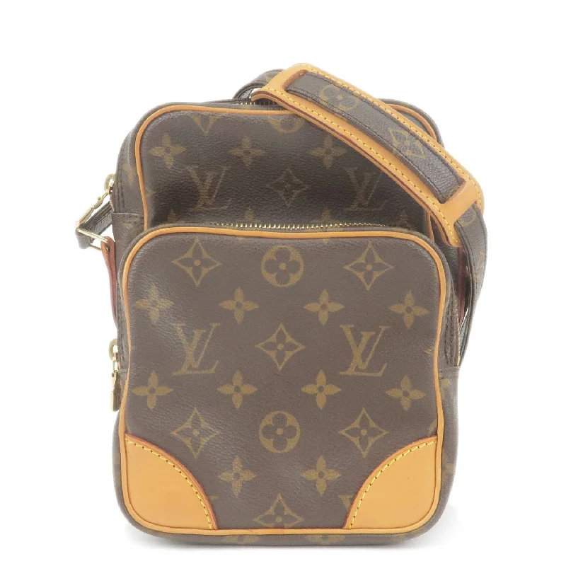 Louis Vuitton Twist bags with a contrast - colored interior for visual interestLouis Vuitton Monogram Amazone Shoulder Bag M45236