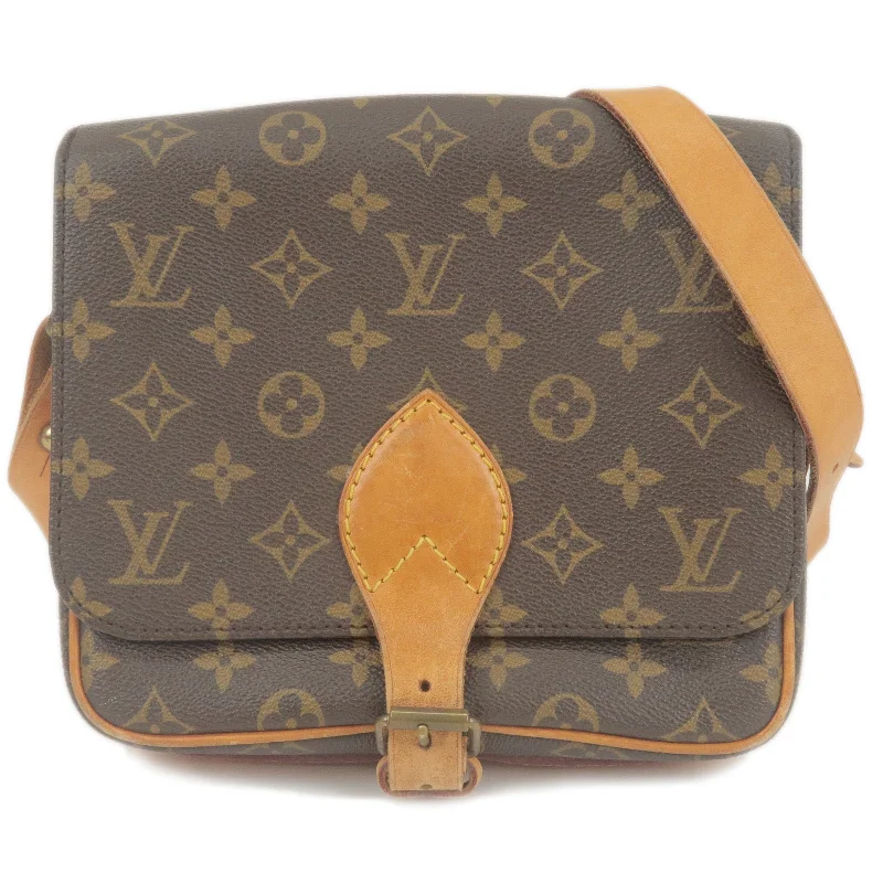 Small - sized Louis Vuitton Pochette Metis bags for a compact carryLouis Vuitton Monogram Cartouchiere 22 Shoulder Bag M51253