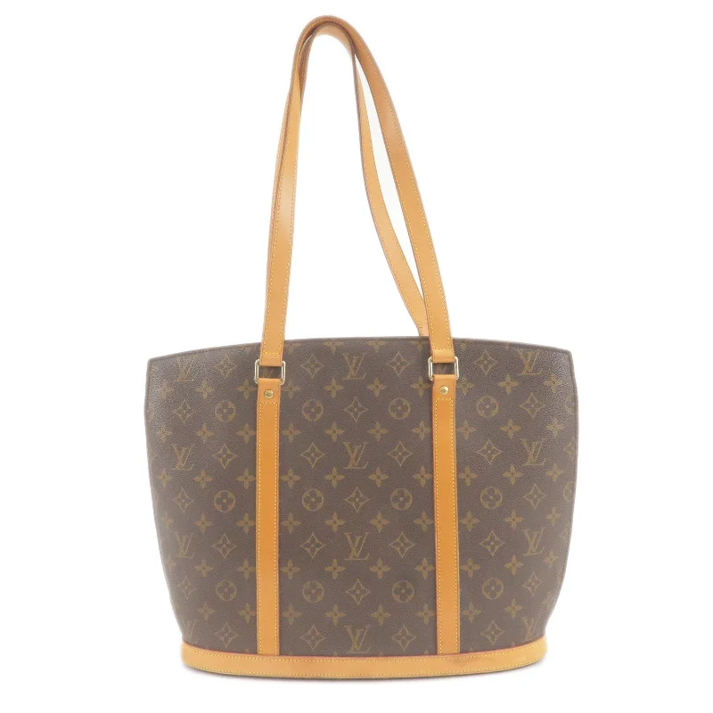 Louis Vuitton tote bags with a double - handle and shoulder - strap optionLouis Vuitton Monogram Babylone Shoulder Bag Tote Bag M51102