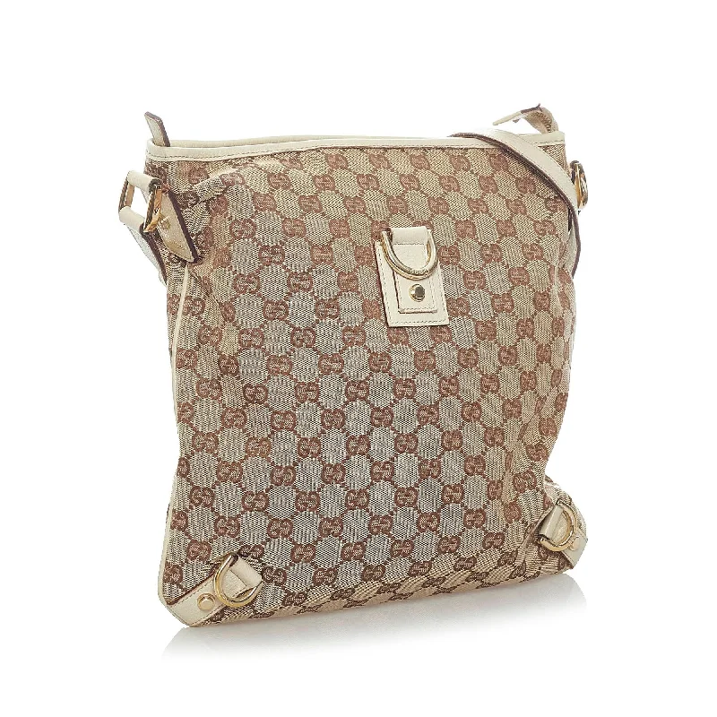 Gucci Marmont bags for women with gold - toned hardwareGucci GG Canvas Abbey D-Ring Crossbody Bag (33500)