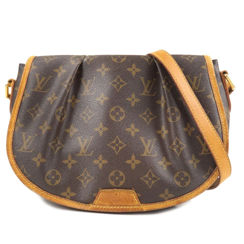 Louis Vuitton Neverfull bags with large capacity for everyday essentialsLouis Vuitton Monogram Menilmontant PM Shoulder Bag M40474