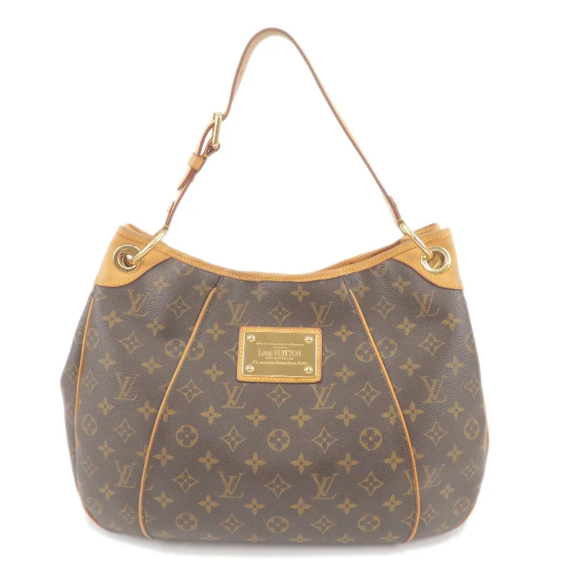 Louis Vuitton Twist bags with a contrast - colored interior for visual interestLouis Vuitton Monogram Galliera PM Shoulder Bag M56382