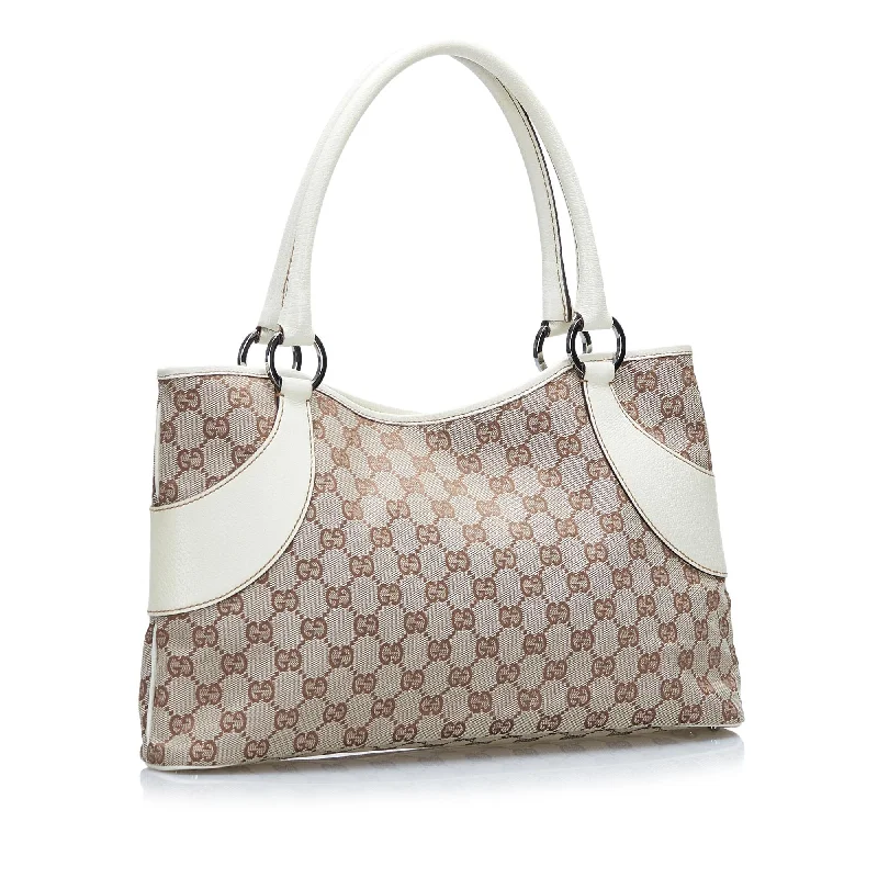 Gucci Marmont bags for women with quilted leather exteriorsGucci GG Canvas Handbag (SHG-iwEBJf)